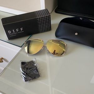DIFF aviator sunglasses